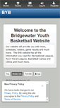 Mobile Screenshot of bridgewaterbasketball.com